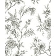 thumbnail image 1 of NuWallpaper Charcoal Longwood Vinyl Peel And Stick Wallpaper, 216-in by 20.5-in, 30.75 sq. ft., 1 of 4
