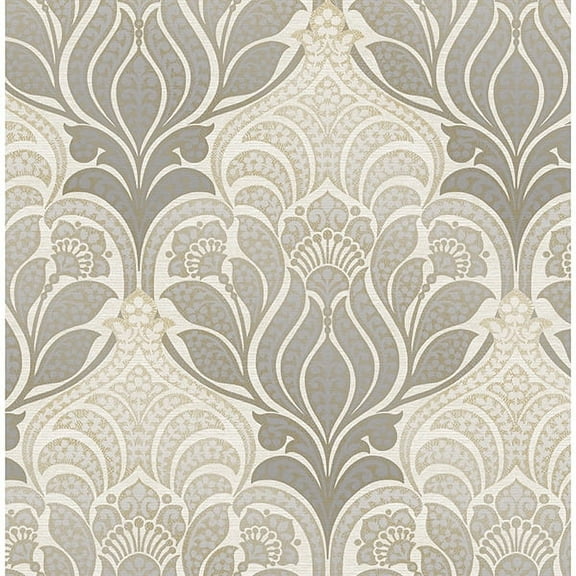 NuWallpaper Charisma Vinyl Peel And Stick Wallpaper, 216-in by 20.5-in, 30.75 sq. ft.