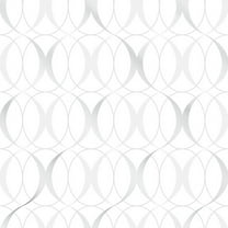 NuWallpaper Circulate Light Silver Vinyl Peel And Stick Wallpaper, 216-in by 20.5-in, 30.75 sq. ft.