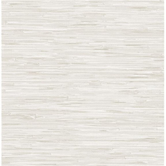 NuWallpaper Cream Grassweave Peel & Stick Wallpaper