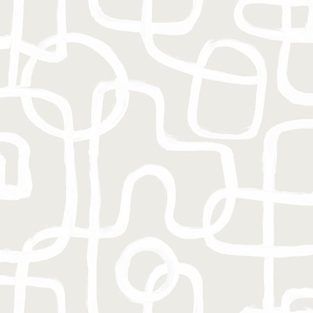 NuWallpaper Cream Niko Peel & Stick Wallpaper