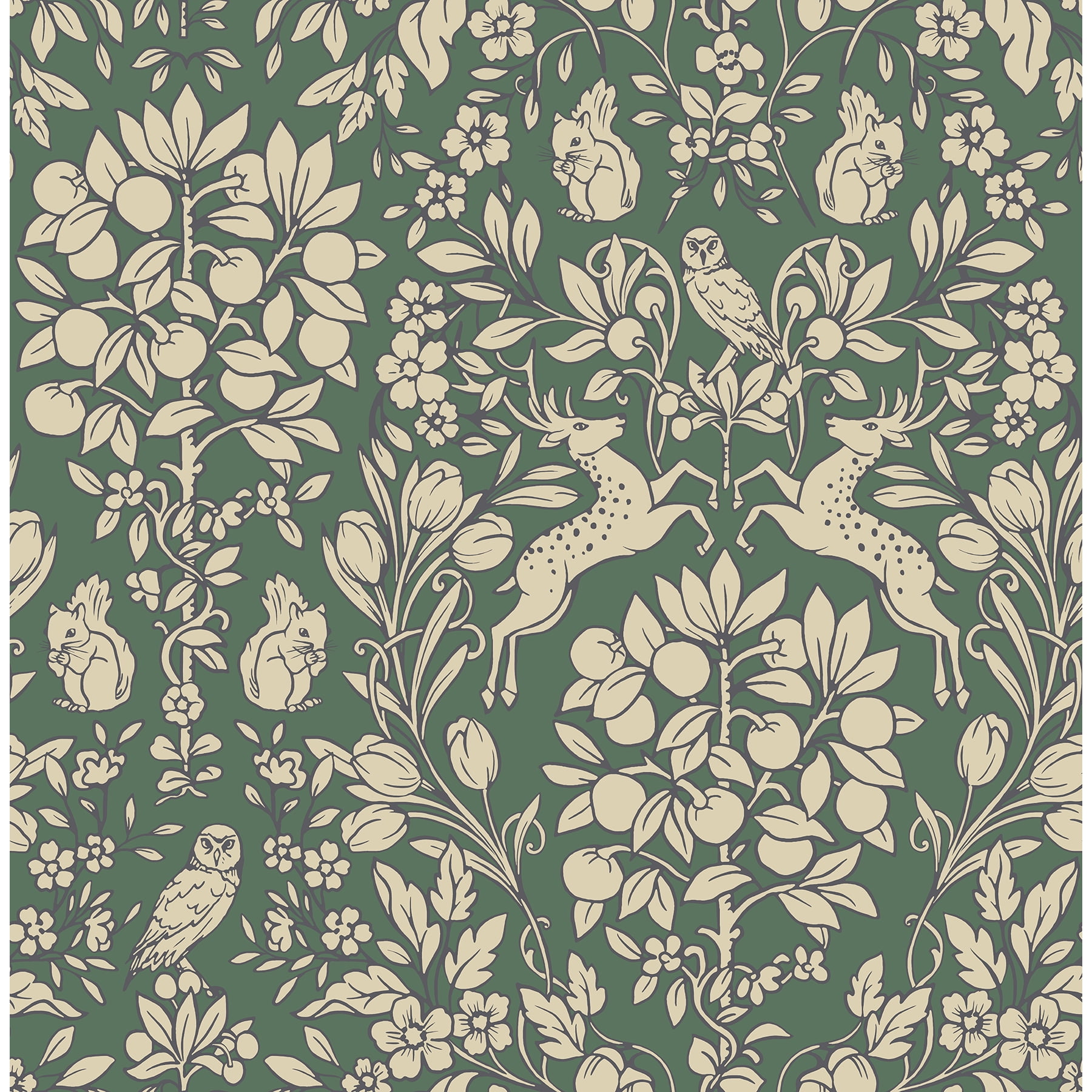 NuWallpaper Emerald Enchanted Peel & Stick Wallpaper