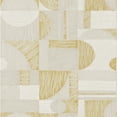 thumbnail image 1 of NuWallpaper Gold Margo Geometric Peel & Stick Wallpaper, 1 of 5