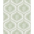 thumbnail image 1 of NuWallpaper Green Primitive Leaves Vinyl Peel And Stick Wallpaper, 216-in by 20.5-in, 30.75 sq. ft., 1 of 8