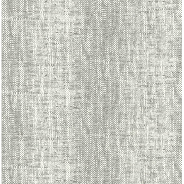 NuWallpaper Grey Quatrefoil Peel And Stick Vinyl Wallpaper, 216in by
