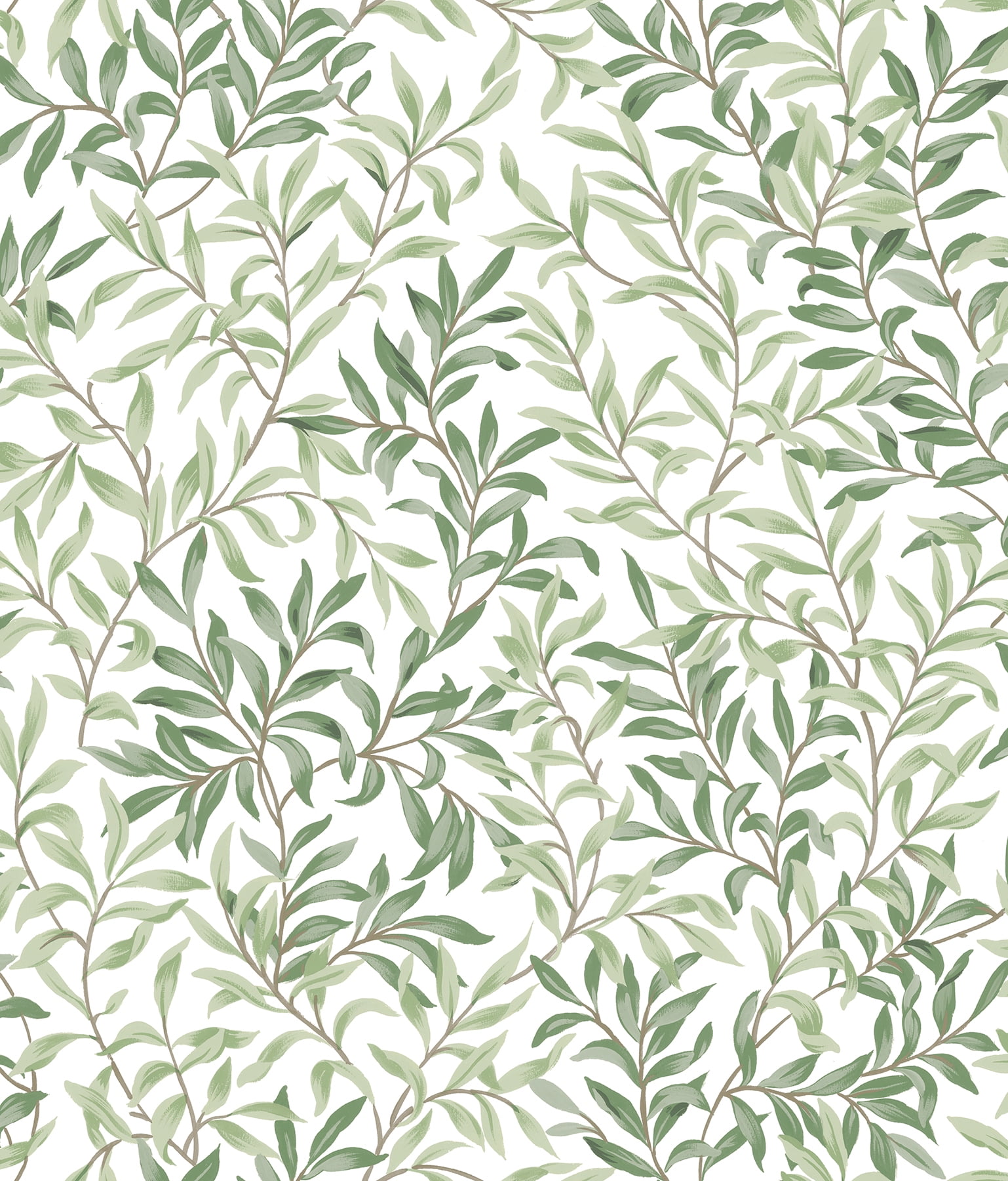 NuWallpaper Herb Green Terrace Vines Peel and Stick Wallpaper