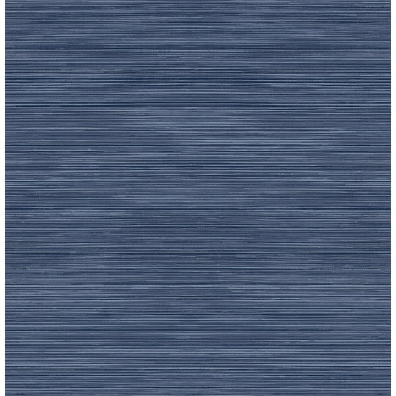 NuWallpaper Indigo Crossweave Vinyl Peel And Stick Wallpaper 216-in by 20.5-in, 30.75 sq. ft.