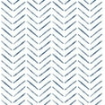 thumbnail image 1 of NuWallpaper Indigo Holden Vinyl Peel And Stick Wallpaper, 216-in by 20.5-in, 30.75 sq. ft., 1 of 7