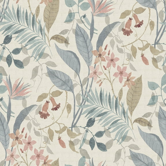 NuWallpaper Jesinda Pink Peel and Stick Wallpaper