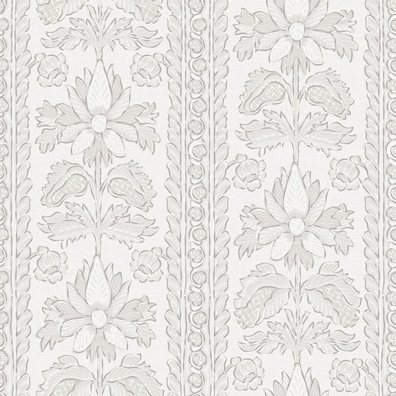 NuWallpaper Nabela Noor Home Zareen Cashmere Peel and Stick Wallpaper