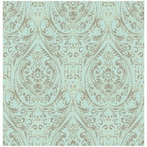 NuWallpaper Nomad Damask Vinyl Peel And Stick Wallpaper, 216-in by 20.5-in, 30.75 sq. ft.