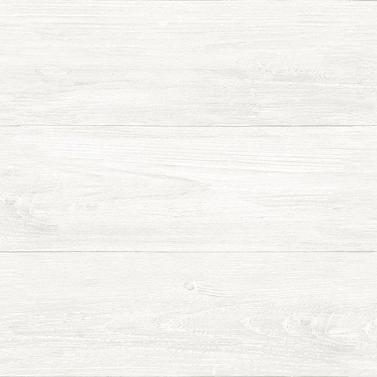 NuWallpaper Reclaimed Shiplap Raised Ink Vinyl Peel And Stick Wallpaper, 216-in by 20.5-in, 30.75 Sq. ft. 1 count