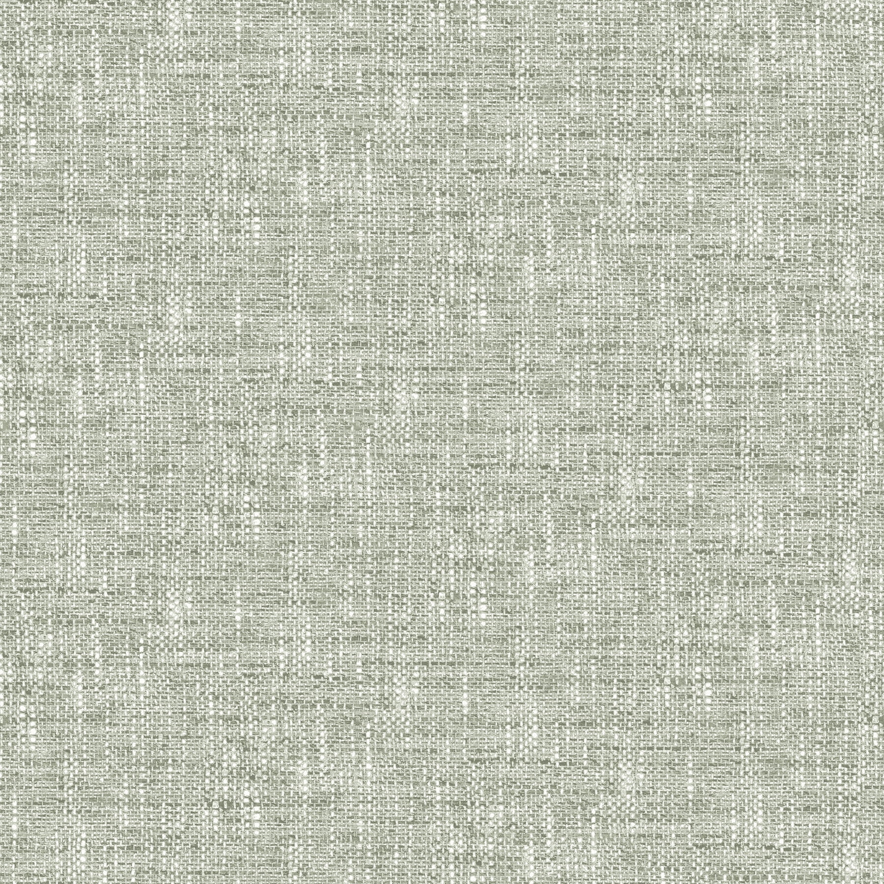 Sage Green Textured Poplin Peel and Stick Wallpaper
