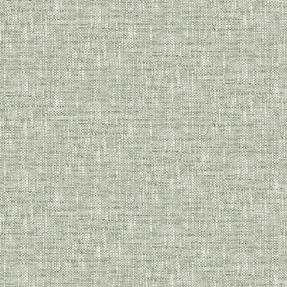 NuWallpaper Sage Poplin Peel and Stick Wallpaper