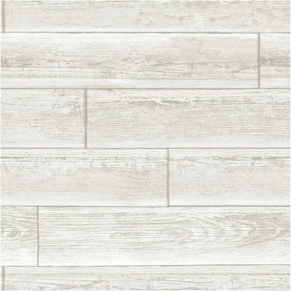 NuWallpaper Serene Cream Vinyl Peel And Stick Wallpaper, 216-in by 20.5-in, 30.75 sq. ft.