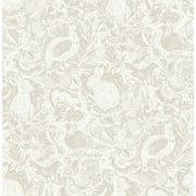 NuWallpaper Terrene Vinyl Peel And Stick Wallpaper, 216-in by 20.5-in, 30.75 sq. ft.