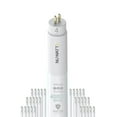thumbnail image 1 of NuWatt 4FT T5 LED Tube Lights A&B Hybrid 4000K Cool White, 24W Plug & Play or Ballast Bypass,G5 30PK, 1 of 9