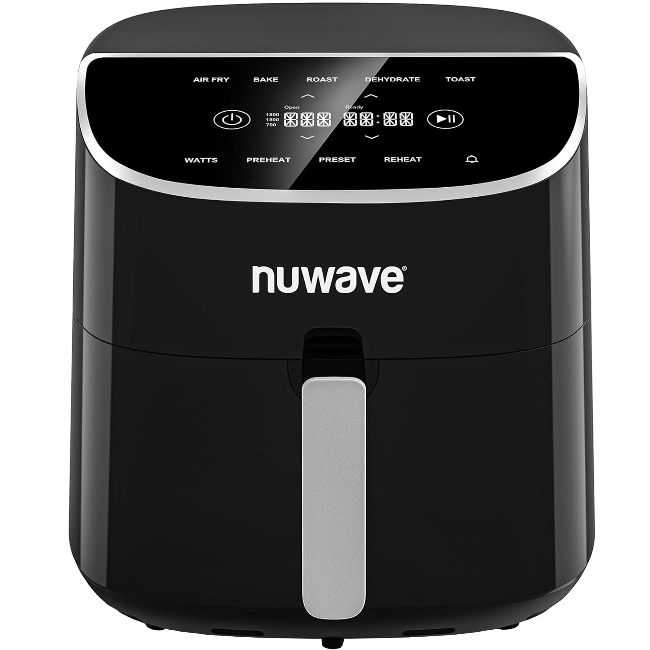 NuWave Brio 8QT Powerful Air Fryer Plus, Smart Touchscreen, 1800W, 5
