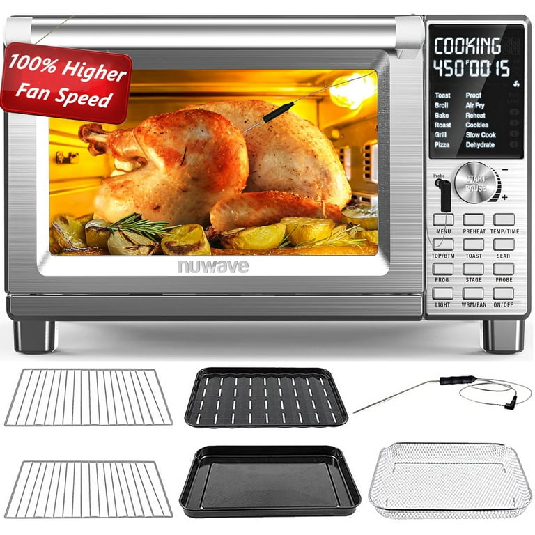Nuwave bravo air fryer toaster oven hotsell
