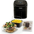 thumbnail image 1 of NuWave Brio 6-Quart Digital Air Fryer and Gourmet Kit, Baking, Pan, New, 1 of 8