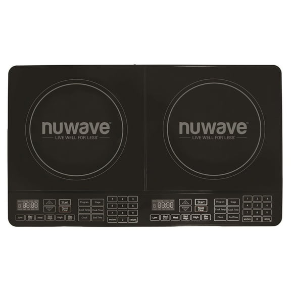 NuWave Double Precision Induction Cooktop Burner, Double Burner, Cooking