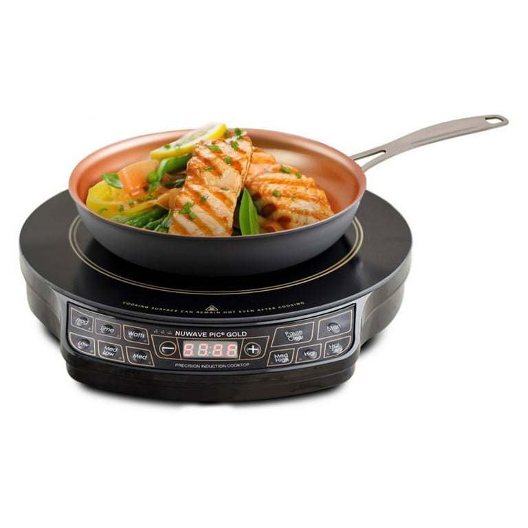 NuWave Precision Induction Cooktop Flex with 9 Fry Pan 
