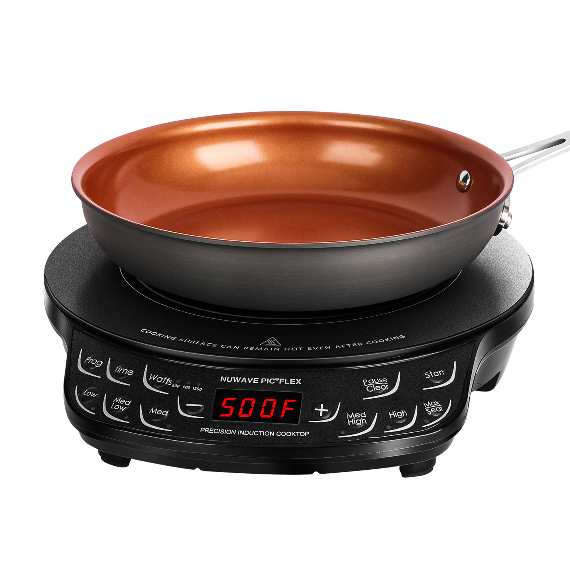 NuWave Precision Induction Cooktop Flex with 9 Fry Pan - Walmart.com