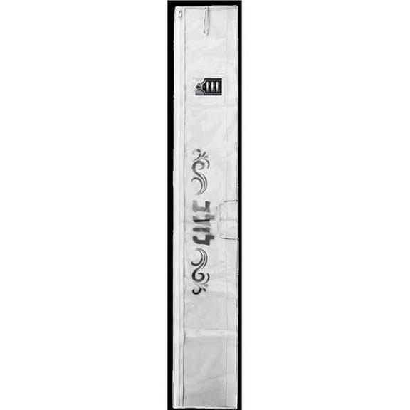 Nua 59434 7.5 x 55 in. Clear Plastic Lulav Holder, Large