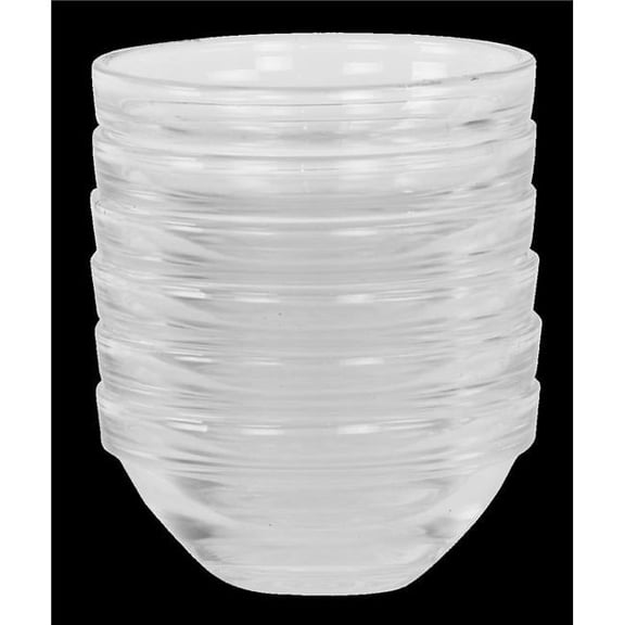 Nua 59634 3 in. Glass Seder Plate Liner