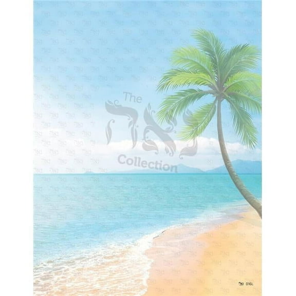 Nua Collection And Gifts  Design Paper - Pine Tree Waterside 3 x 4 in. - 50 per Pack