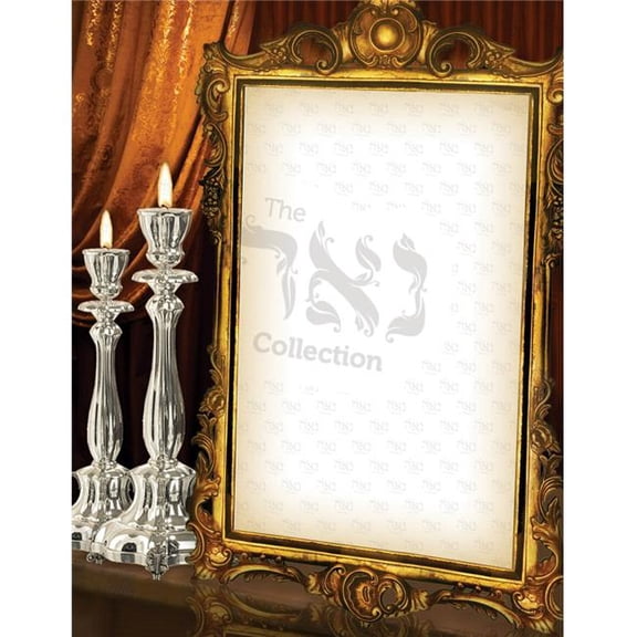 Nua Collection And Gifts SZ017S Design Paper - Shabbos Candles 3 x 4 in. - 50 per Pack
