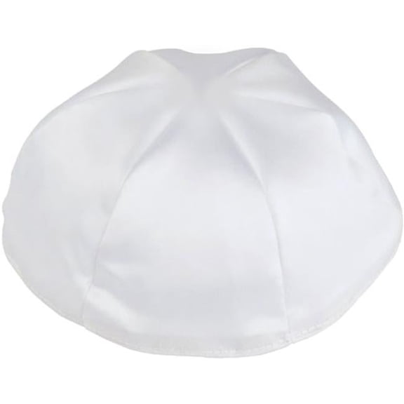 Nua  Sleep Yarmulke Cotton Hat, White - Size 7