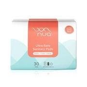 Nua Ultra Safe| 30 Heavy Flow -Xl | Super Saver Pack | Leakproof & Toxic Free Sanitary Pad Pack Of 30