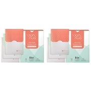 Nua Ultra-Safe Sanitary Pads For Women 12 Ultra Thin Pads 3 Sizes In 1 Heavy Flow-Xl+,Medium-Xl&Light-L Safe On Skin Toxic-Free&Rash-Free Unscented Leakproof With 12 Secure Shield Covers