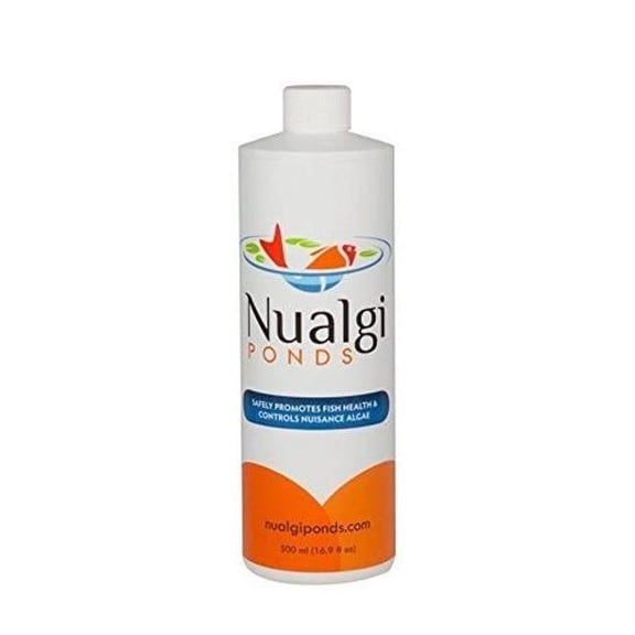 Nualgi NUNP0500 500 ml Nualgi Ponds Natural Algae Control & Water Clarifier
