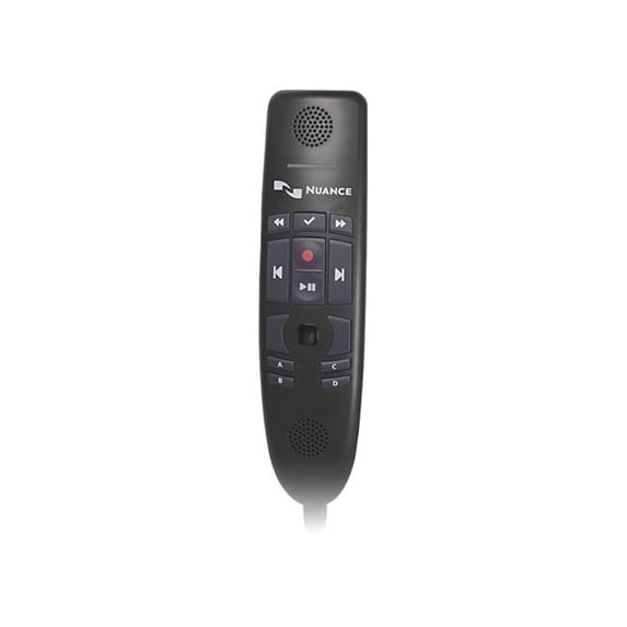 Nuance 0POWM4NC-E01 9 ft. Dragon Medical One Cloud Healthcare PowerMic 4 Microphone