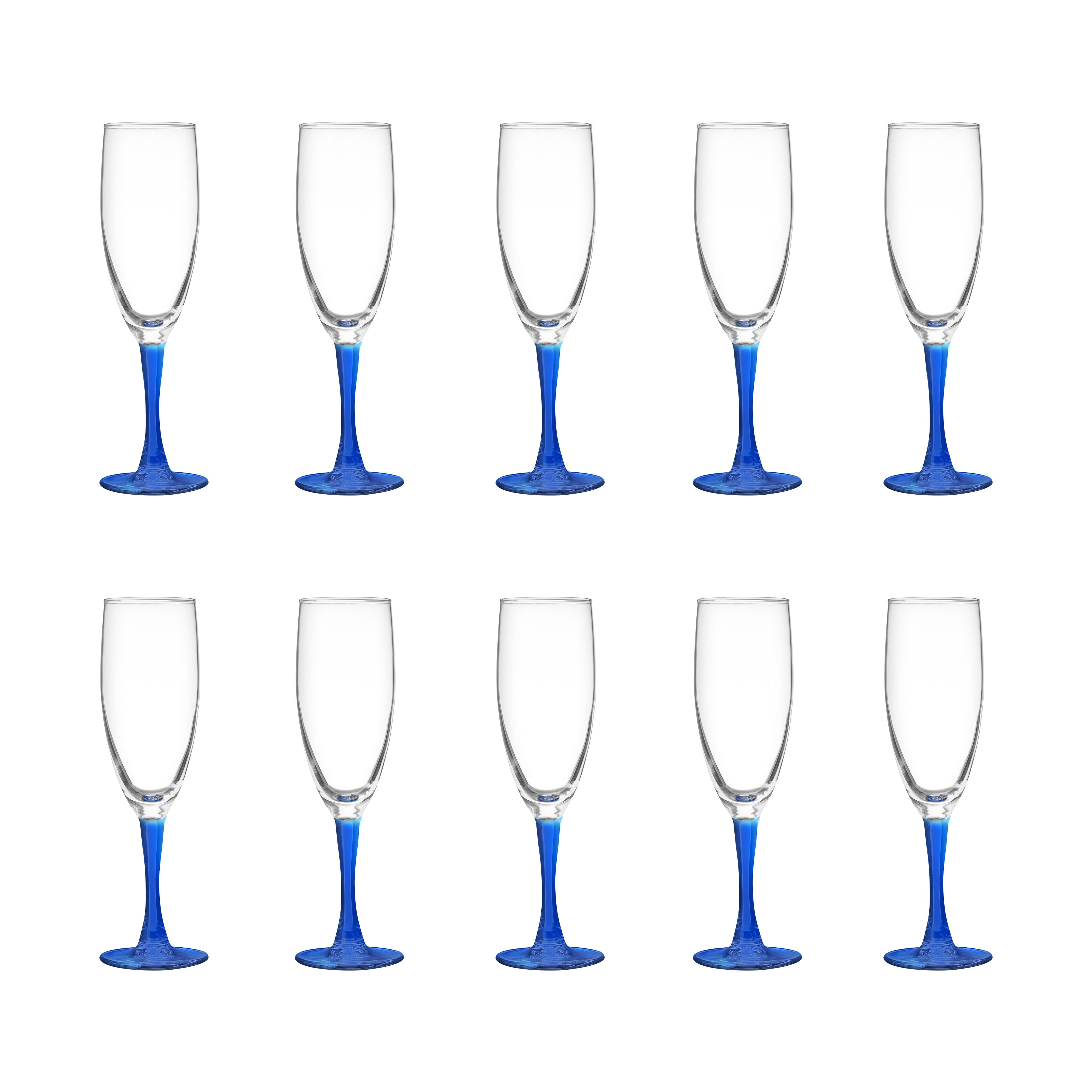 4th of july painted wine glasses Stars & Stripes Martini Glass S/2 – Golden Hill Studio main image 0