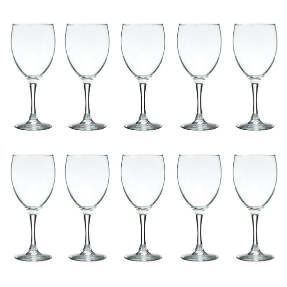 Nuance ARC 10.5 oz Red and White Wine Glasses (Set of 10)