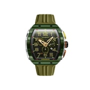Nubeo Magellan Stainless Steel 49mm Japanese Quartz Wristwatch NB-6088-05