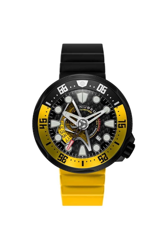 Nubeo Ventana Stainless Steel 50mm Automatic Wristwatch NB-6104-01