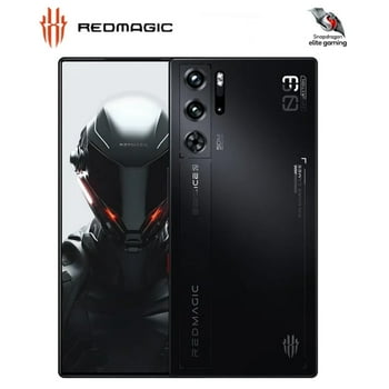 RedMagic 9 Pro 5G Mobile Phone Snapdragon 8 Gen 3，LPDDR5X+UFS 4.0, 6.8"AMOLED 12G+256G 80W 520Hz Shoulder Triggers 6500mAh 120Hz 50MP（Black）