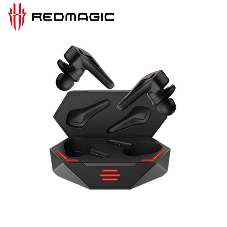 スマホアクセサリー REDMAGIC tws gaming earbuds (Original) REDMAGIC In Ear Gaming Earbuds, Black - Walmart.com