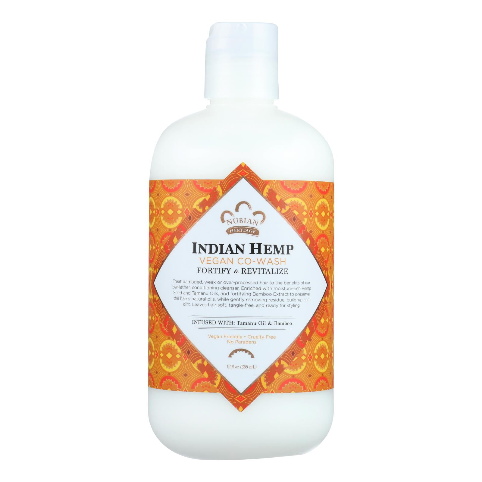 Nubian Heritage Conditioner Cowash Indian Hemp 12 Fz