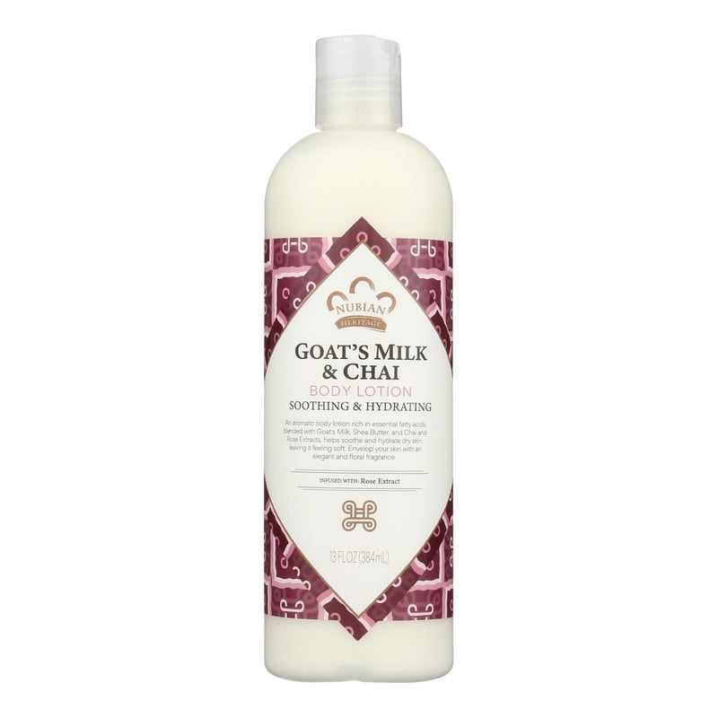 NUBIAN HERITAGE GM + C BODY LOTION SOOTHING/HYDRATING 12 PC 13 FL. OZ product package