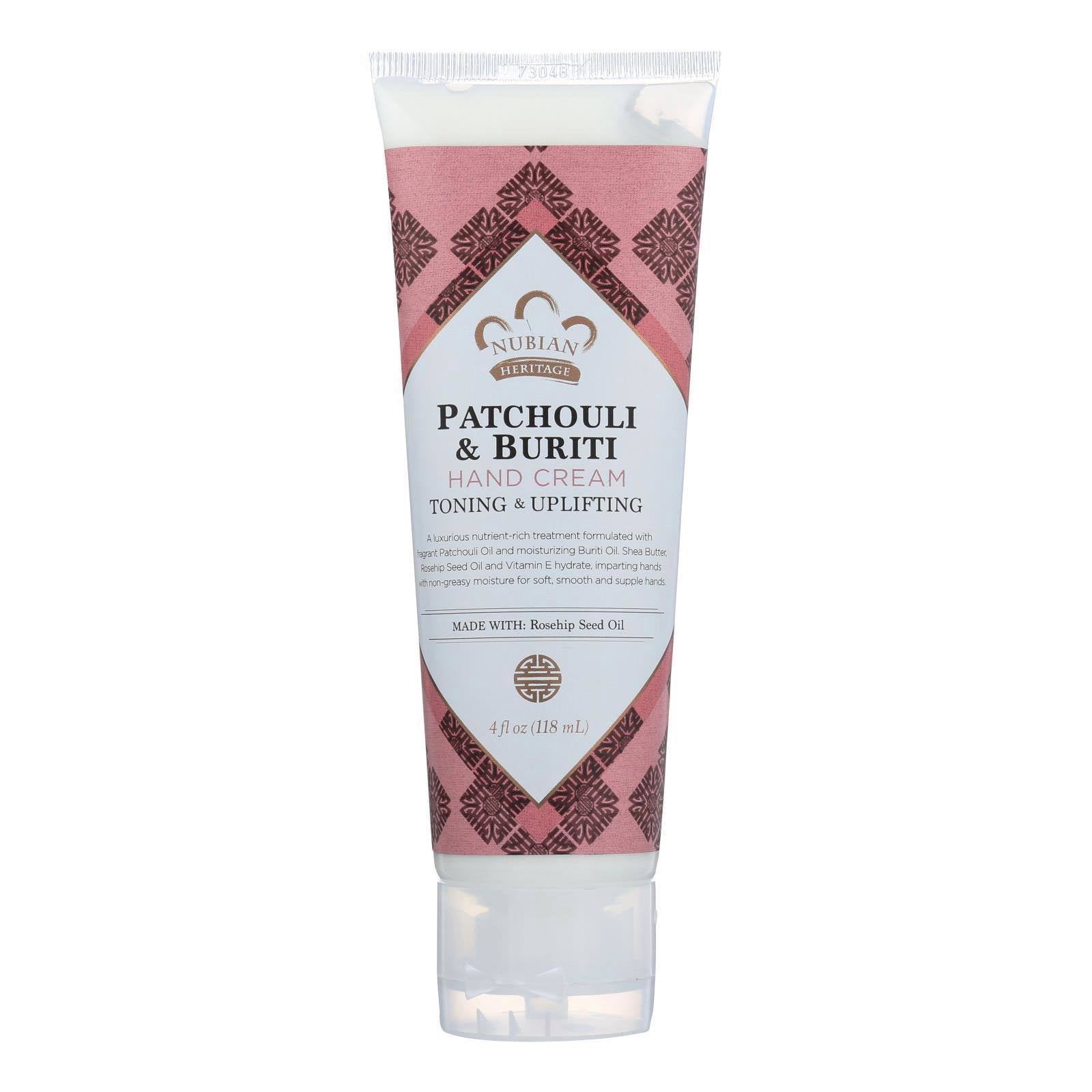 NUBIAN HERITAGE LW HAND CREAM RELAXING + NOURISHING 12 PC 4 OZ. product package