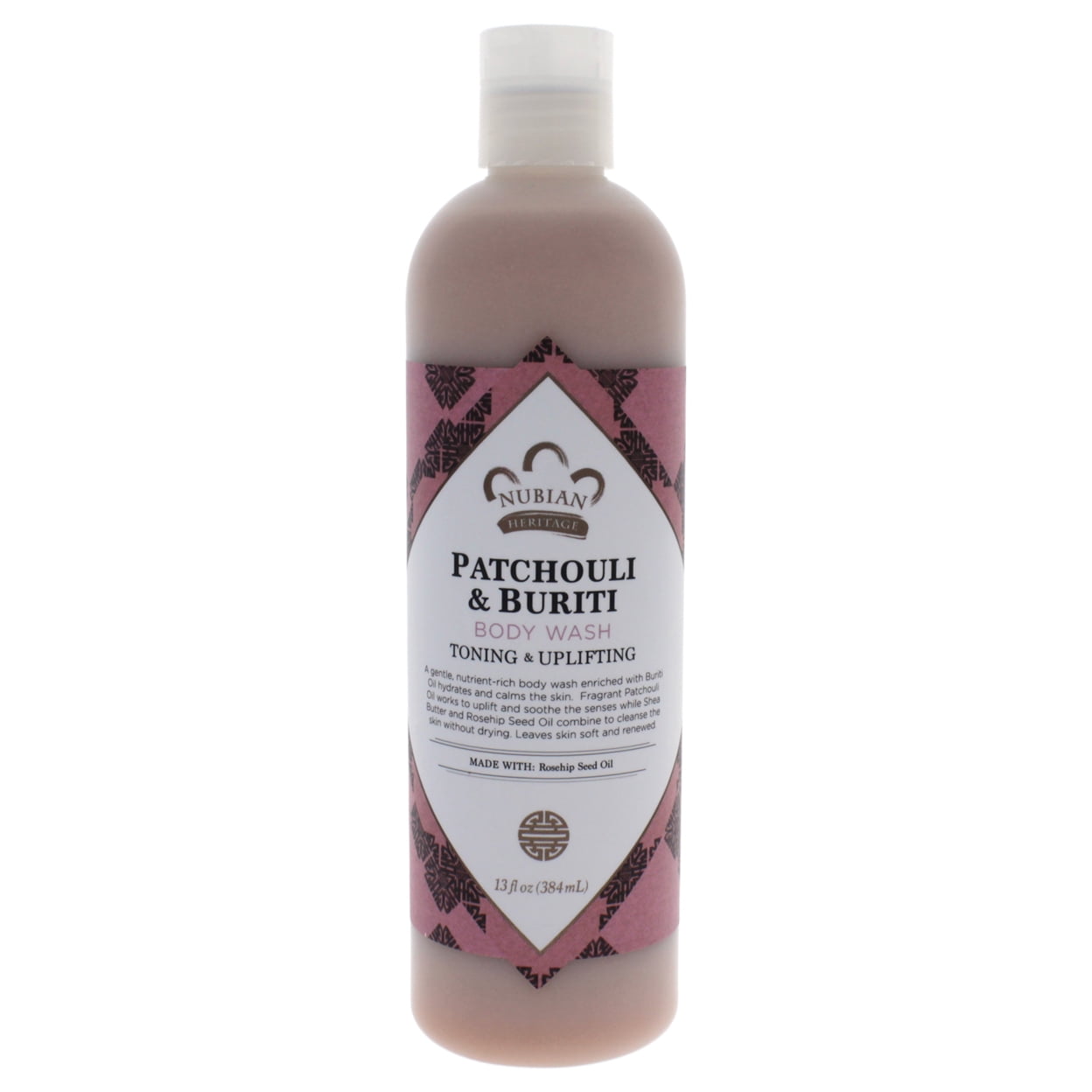 Nubian Heritage Patchouli & Buriti Body Wash, 13 oz - Skin