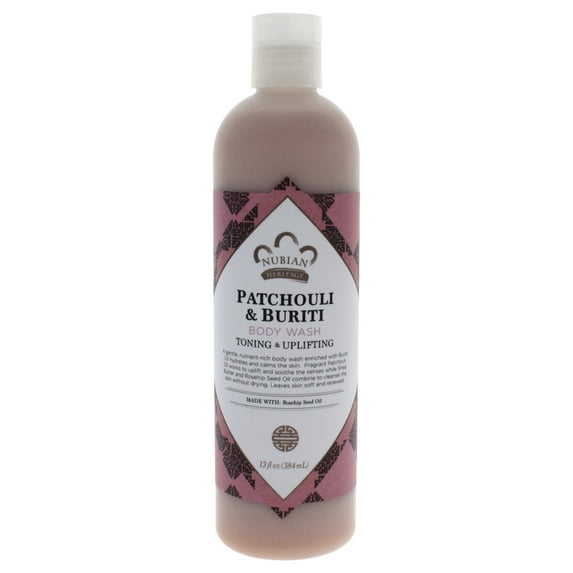 Nubian Heritage Patchouli & Buriti Body Wash 13 oz