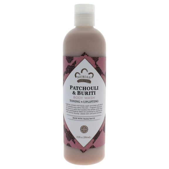 Nubian Heritage Patchouli & Buriti Body Wash 13 oz