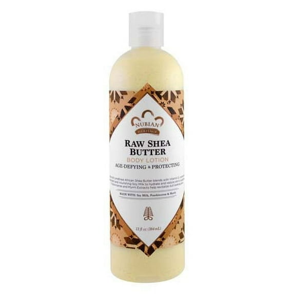 Nubian Heritage Raw Shea Butter Body Lotion, 13 Oz, 6 Pack