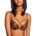 thumbnail image 1 of Nubian Skin 512082 The Classic Cinnamon Lace Wired Push Up Bra 34DD, 1 of 1